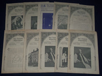 1928-1938 THE NEWARK CHURCHMAN MAGAZINE LOT OF 23 - NEWARK NJ - PHOTOS - O 2241