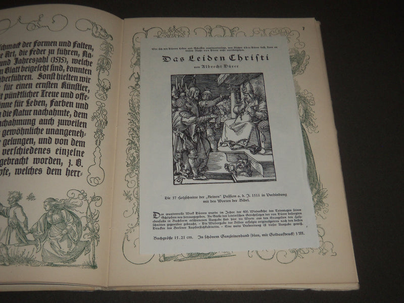 GOTT UND WELT GOETHE - DURER GERMAN BOOK - KD 4498
