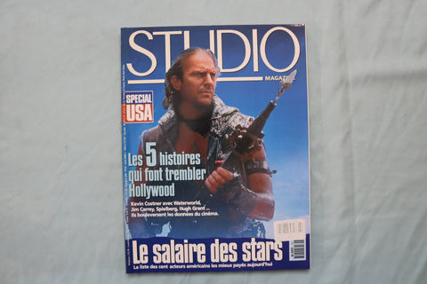 1995 SEPTEMBER STUDIO MAGAZINE - KEVIN COSTNER COVER - FRENCH - E 19515