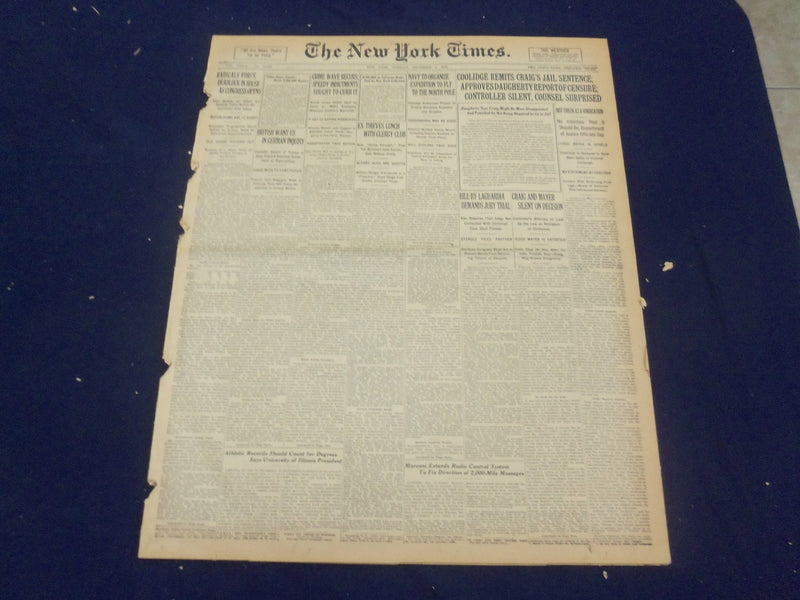 1923 DECEMBER 4 NEW YORK TIMES - LAGUARDIA BILL DEMANDS JURY TRIAL - NT 9212