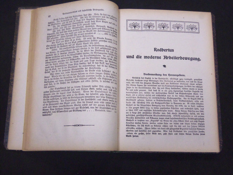 1903-1905 AUS DER WAFFENKAMMER DES SOZALISMUS VOLUMES LOT OF 4 - KD 38
