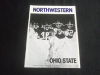 1977 OCTOBER 22 FOOTBALL PROGRAM- NORTHWESTERN UNIV VS PENN STATE UNIV - B 5533Z
