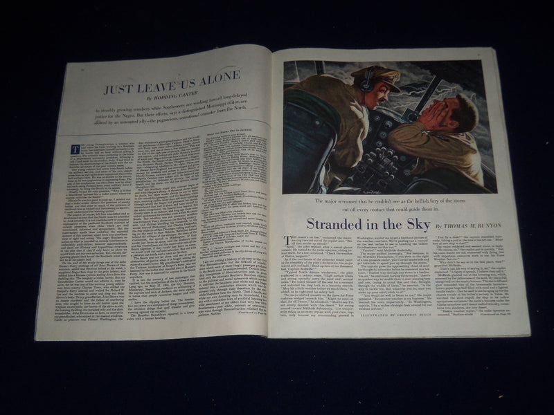 1950 JANUARY 14 THE SATURDAY EVENING POST MAGAZINE - ILLUSTRATED COVER - SP 5567