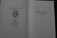 1953 & 1967 MOUNT VERNON - AN ILLUSTRATED HANDBOOK -SOFTCOVER - LOT OF 2- K 1343