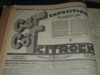 1930 OCTOBER-DECEMBER LE TEMPS FRENCH NEWSPAPER BOUND VOLUME - VB 9