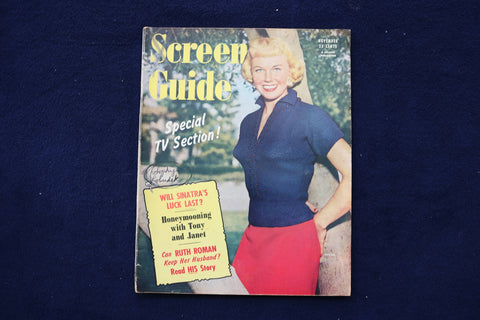 1951 NOVEMBER SCREEN GUIDE MAGAZINE - DORIS DAY COVER - E 19244