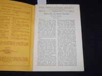 1946-1947 THE EDUCATION DIGEST MAGAZINE LOT OF 3 ISSUES - O 1134J