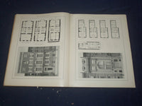 1908 SEPTEMBER THE BRICKBUILDER MAGAZINE - NEW YORK CITY HOUSES - ST 258J