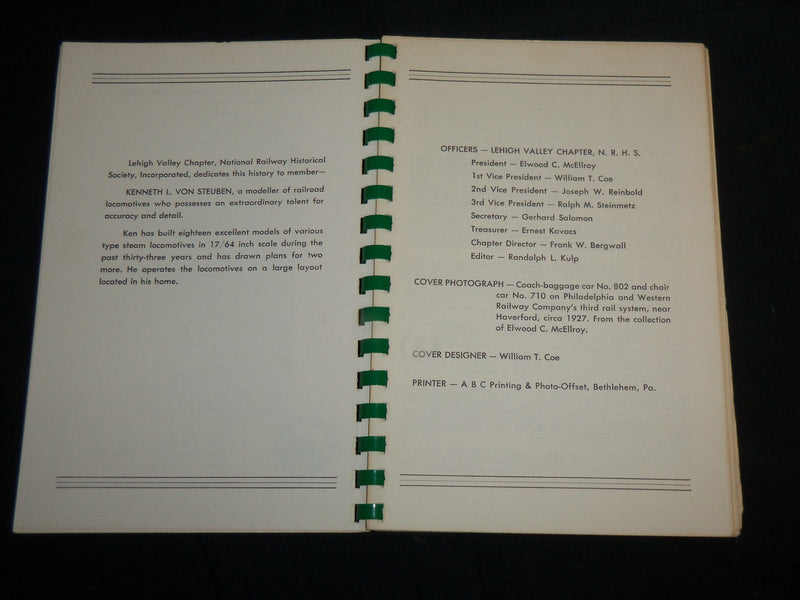 1969 THE LIBERTY BELL ROUTE'S HEAVY INTERURBAN CARS SOFTCOVER BOOK - KD 6878