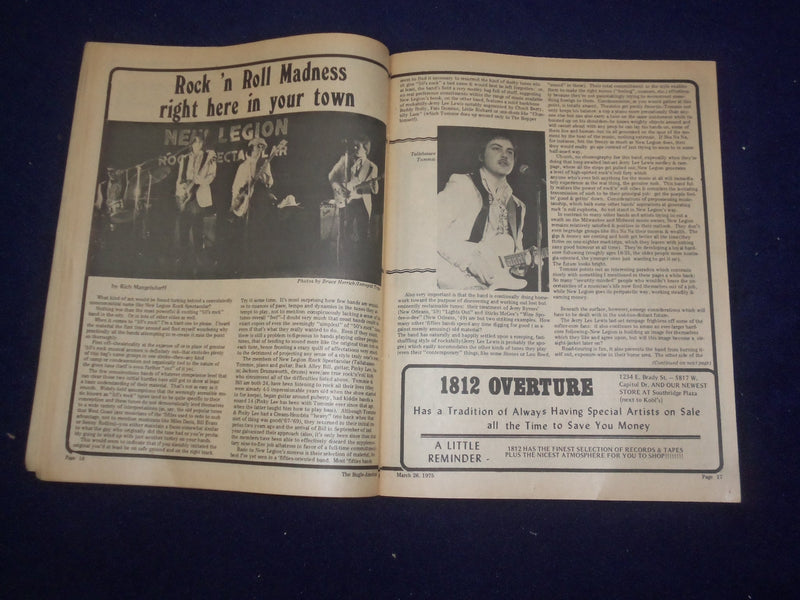 1975 MARCH 26 BUGLE AMERICAN MAGAZINE & COMMUNITY RESOURCE HANDBOOK - J 9426