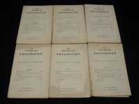 1929 THE JOURNAL OF PHILOSOPHY MAGAZINE LOT OF 25 ISSUES - WR 632F