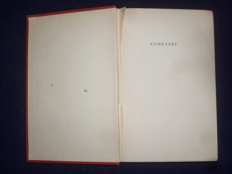 1909 COMRADES HARDCOVER BOOK BY THOMAS DIXON JR. - KD 9041