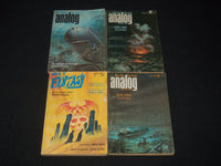 1964-1973 SCIENCE FICTION PAPERBACK BOOKS LOT OF 10 - ANALOG - GALAXY - O 3791