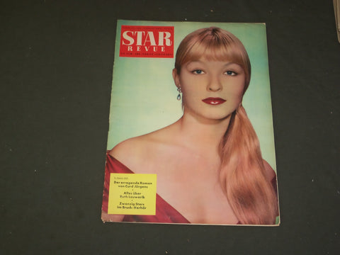 1956 MAY STAR REVUE (GERMAN) MAGAZINE-NICE COVER, PHOTOS, ARTICLES & ADS-B 3965