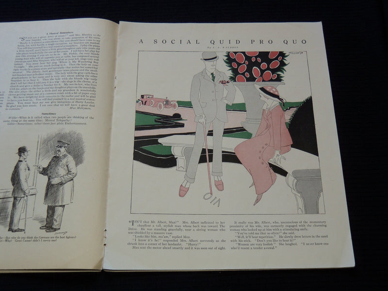 1916 MARCH 11 JUDGE MAGAZINE - ST. PATRICK'S DAY IN THE MORNING - SP 3253W