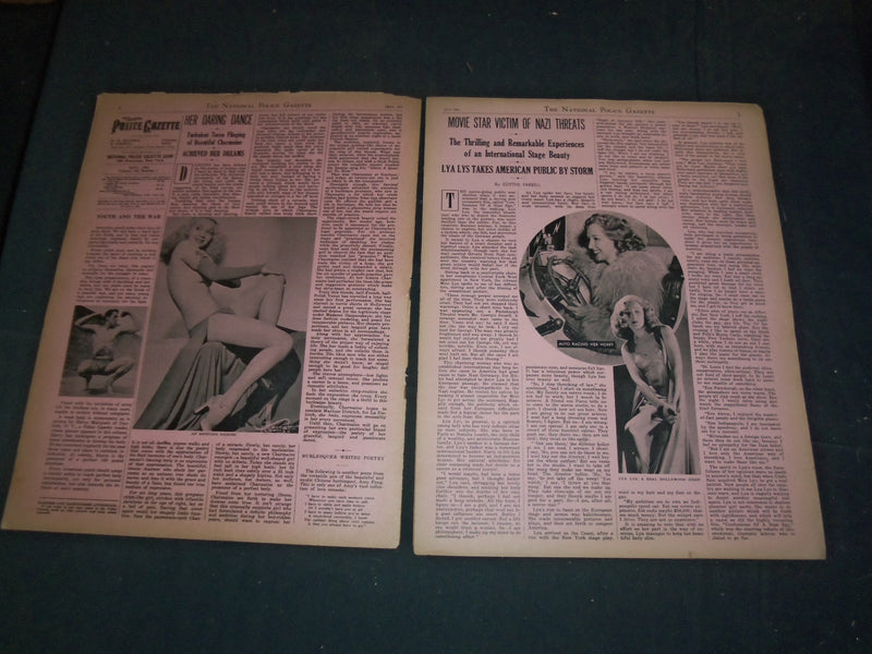 1941 MAY THE NATIONAL POLICE GAZETTE MAGAZINE - PAY JOYCE - B 5883
