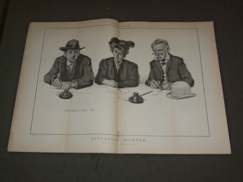 1906 SEP 1 COLLIER'S MAGAZINE - GREAT ILLUSTRATIONS, ARTICLES & ADS - F 597