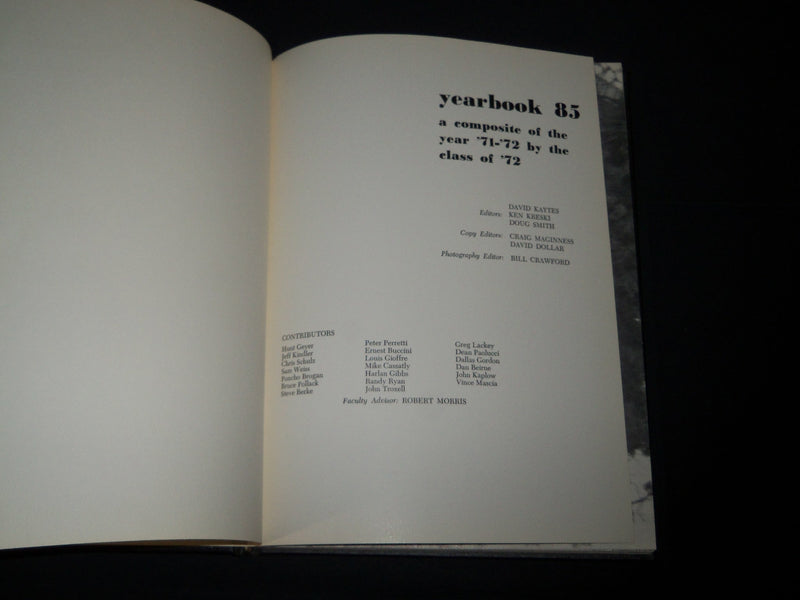 1972 MONTCLAIR ACADEMY YEARBOOK - MONTCLAIR NEW JERSEY - PHOTOS - YB 1630