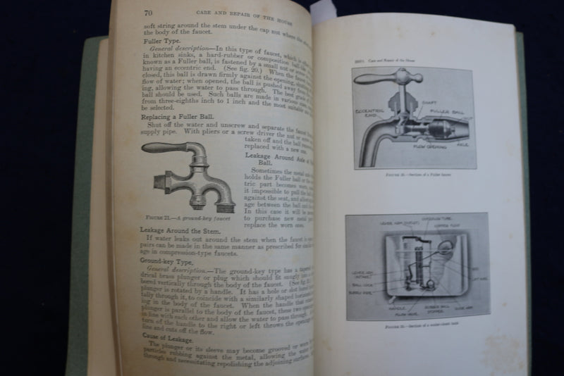 1931 CARE AND REPAIR OF THE HOUSE SOFTCOVER BOOK BY VINCENT B. PHELAN - K 817