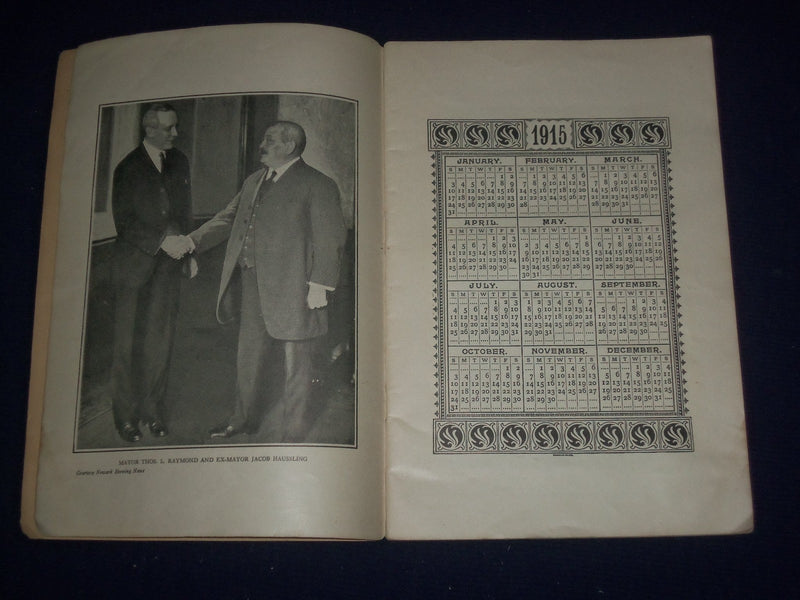 1915 NEWSPAPER CARRIER'S ANNUAL PUB. BY NEWSDEALER PROTECTIVE ASSOC. - J 446