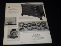 1957 APRIL ANTIQUES MAGAZINE - NICE UMBRELLA FRONT COVER - E 5977
