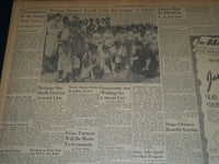 1941 JULY 4 CLEVELAND NEWS NEWSPAPER - DEFENSE JOBS POUR A BILLION CITY- NT 7455