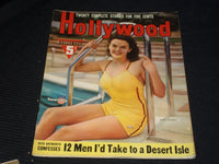 1941 JUNE HOLLYWOOD MAGAZINE - JANE RUSSELL FRONT COVER - E 1502
