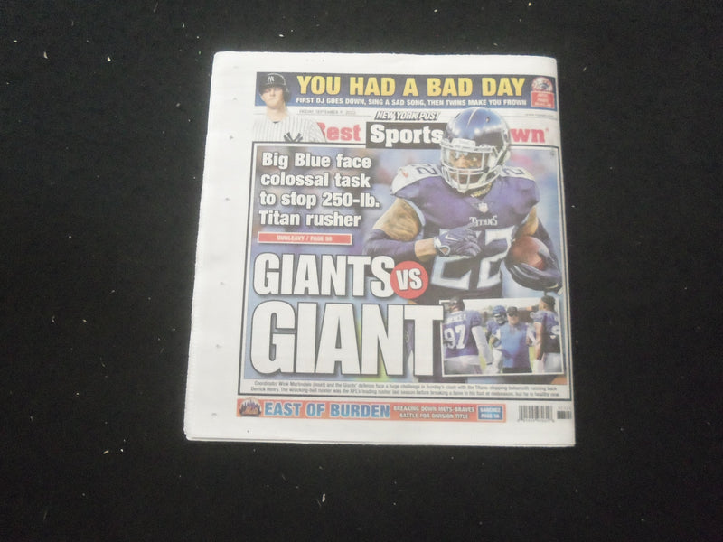 2022 SEPTEMBER 9 NEW YORK POST NEWSPAPER - QUEEN ELIZABETH DIED (1926-2022)