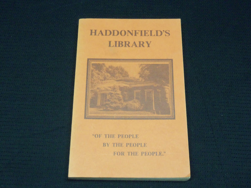 1978 HADDONFIELD'S LIBRARY SOFTCOVER BOOK BY BEATRICE STUCKERT - J 6887