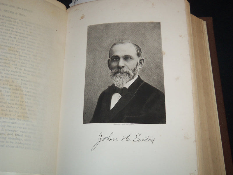 1899 BRISTOL COUNTY MASSACHUSETTS OUR COUNTY AND ITS PEOPLE VOLUME - KD 4502J