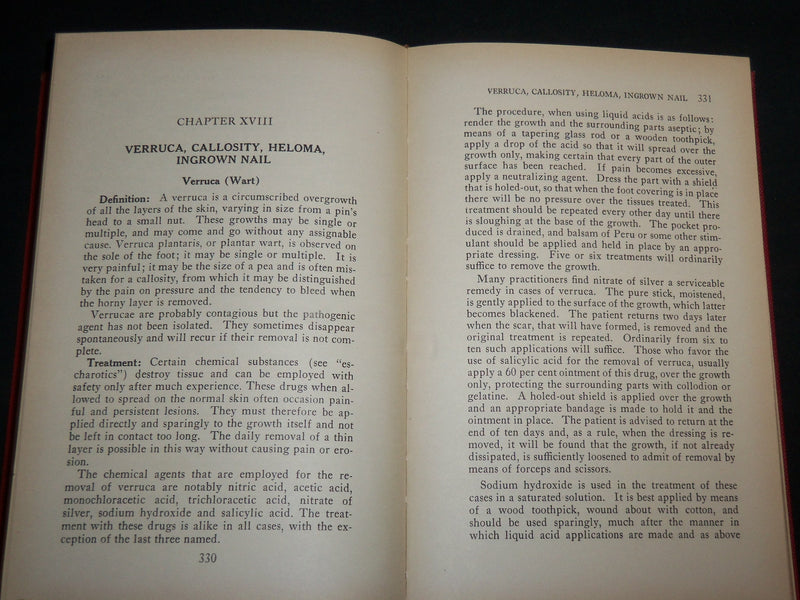 1936 SURGERY WITH REFERENCE TO PODIATRY HARDCOVER BOOK BY EDWARD ADAMS - KD 6990
