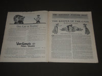 1909 MAY 29 THE SATURDAY EVENING POST MAGAZINE - ILLUSTRATED COVER - SP 868