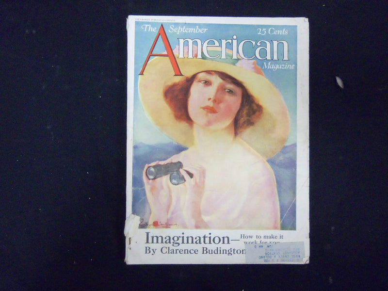 1925 SEP THE AMERICAN MAGAZINE - NICE COVER, ILLUSTRATIONS, PHOTOS & ADS-ST 3405