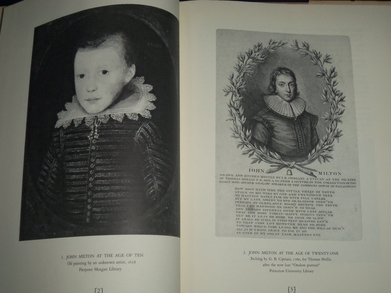 1961 THE PORTRAIT OF JOHN MILTON AT PRINCETON BY JOHN RUPERT MARTIN - KD 2221