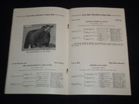 1951-1952 CORNBELT ANGUS BREEDERS FALL SALE CATALOG LOT OF 2 - ILLINOIS - J 9089