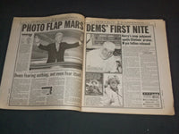 2004 JULY 27 NEW YORK DAILY NEWS NEWSPAPER -CONVENTIONS - PHOTO FOLLIES- NP 3492