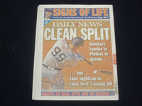 2020 AUGUST 6 NEW YORK DAILY NEWS NEWSPAPER - PETE HAMILL DIED AT 85 (1935-2020)