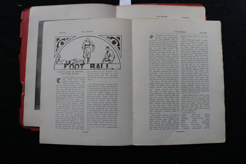 1909 DECEMBER THE ORANGE MAGAZINE - CHRISTMAS NUMBER - WHITE PLAINS - K 2204