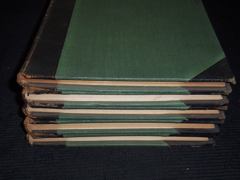 1912-1917 YANKTON STUDENT NEWSPAPER VOLUME LOT OF 5 - SOUTH DAKOTA - KD 3396B