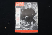 1959 JANUARY 24 WERELD-KRONIEK MAGAZINE - KIM NOVAK COVER - E 25006