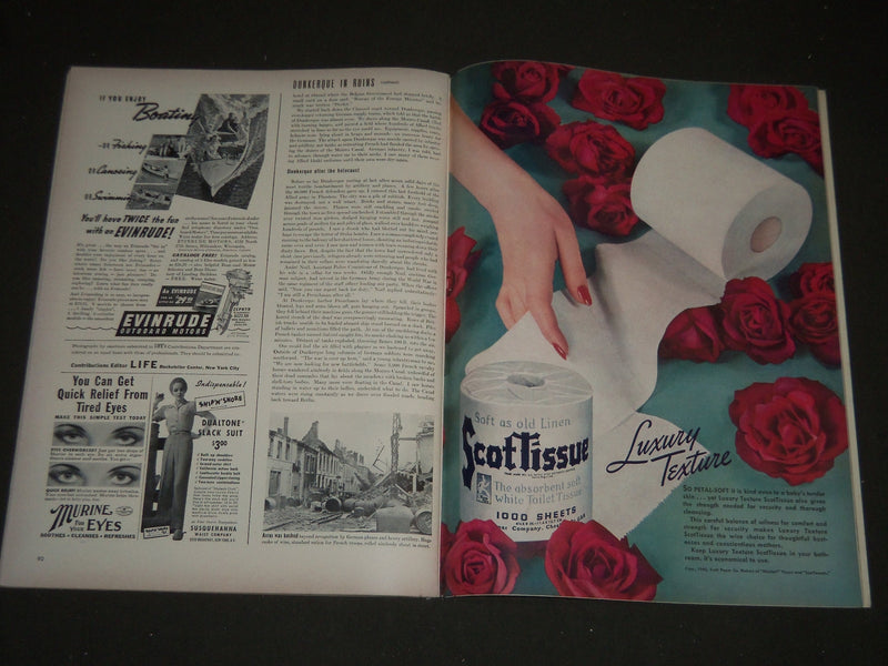 1940 JUNE 24 LIFE MAGAZINE - ITALY'S MARSHALL RODOLFO GRAZIANI COVER - L 188