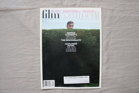 2011 NOVEMBER/DECEMBER FILM COMMENT MAGAZINE - GEORGE CLOONEY COVER - E 24085