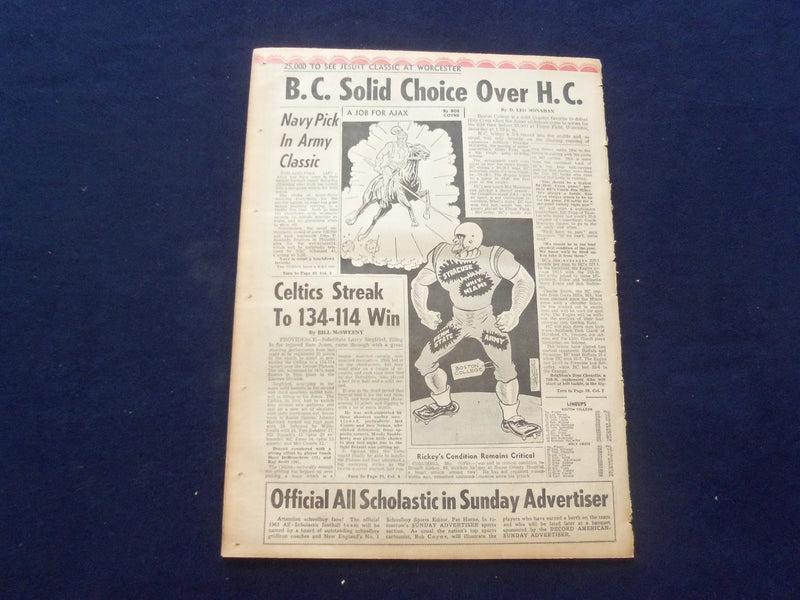 1965 NOV 27 BOSTON RECORD AMERICAN NEWSPAPER- ABINGTON SLAY SUSPECT NAB-NP 6302
