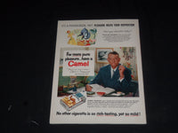 1955 OCTOBER 14 COLLIER'S MAGAZINE - WOMEN'S STOCKINGS, SHEER DELIGHT - SP 8473