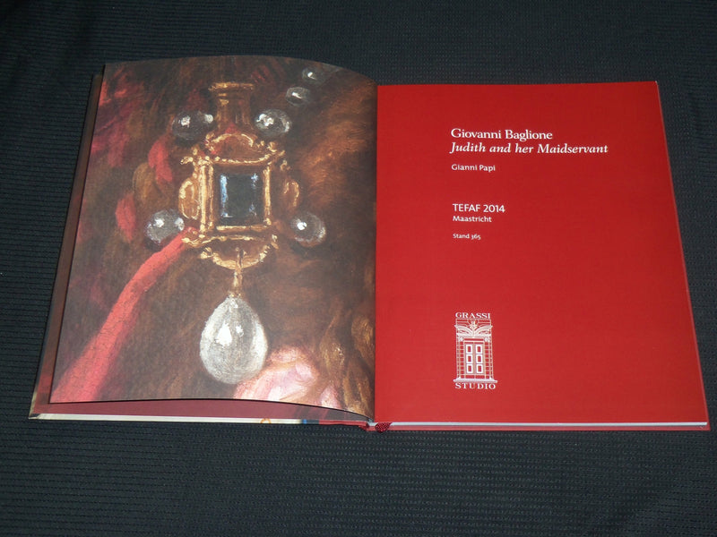 2014 GIOVANNI BAGLIONE JUDITH & HER MAIDSERVANT HARDCOVER BOOK BY PAPI - R 724E