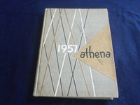 1957 ATHENA OHIO UNIVERSITY YEARBOOK - ATHENS COUNTY, OHIO - YB 2639