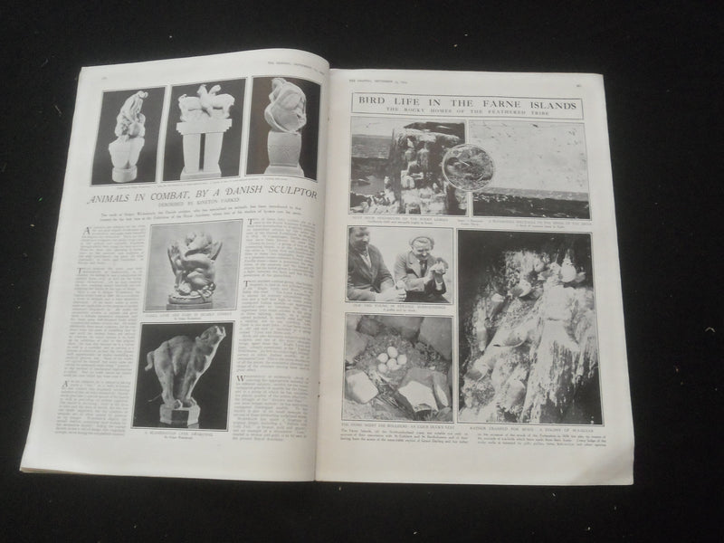 1924 SPTEMBER 13 THE GRAPHIC MAGAZINE - TRANSFORMING OLD FOLKSTONE - SP 8013Z
