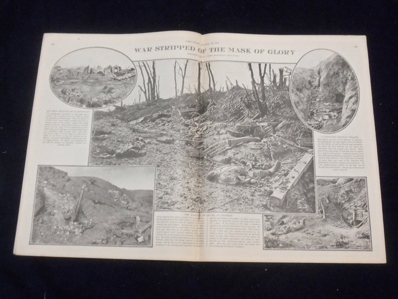 1916 NOVEMBER 30 LESLIE'S WEEKLY MAGAZINE - JOHN BAZANT COVER - ST 6125