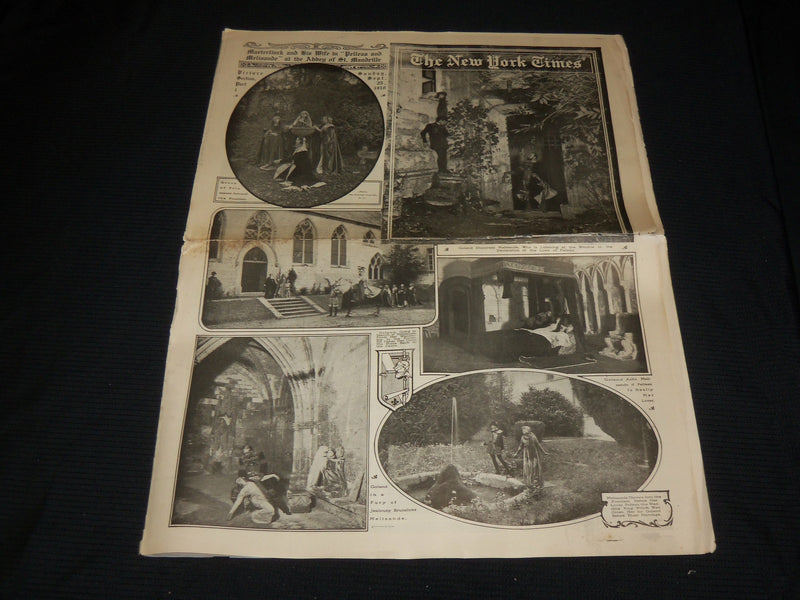 1910 SEPTEMBER 25 NEW YORK TIMES PICTURE SECTION - CRAB FISHERS - NP 5644
