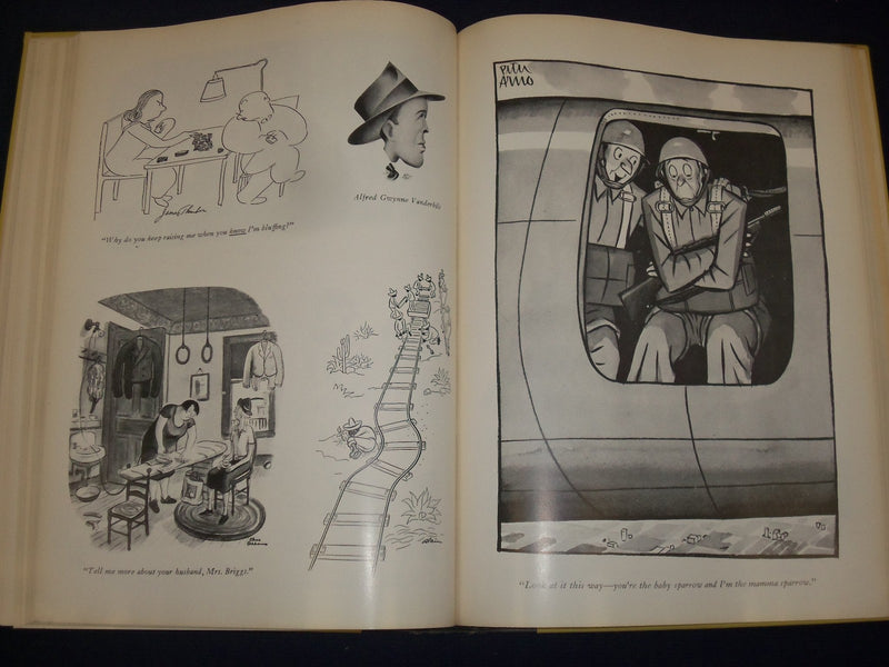 1950 THE NEW YORKER TWENTY-FIFTH ANNIVERSARY ALBUM - ILLUSTRATIONS - KD 2957